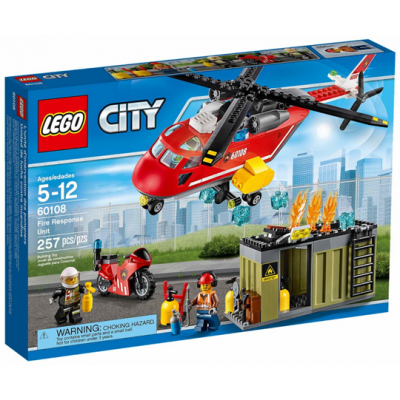 LEGO CITY L'unité de secours des pompiers 2016